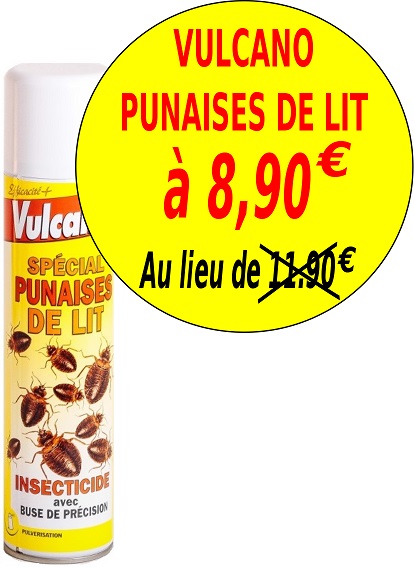 Produit Punaise de lit Professionnel Vulcano 400ml -Eradicateur